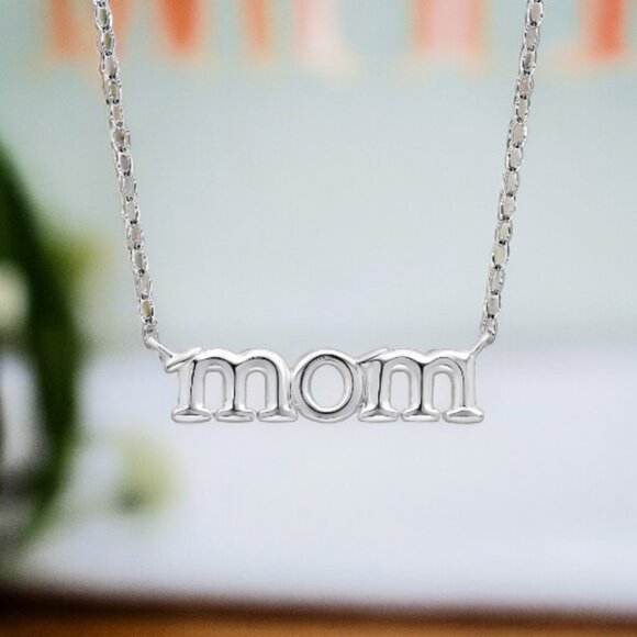 Giani Bernini Jewelry - GIANI BERNINI Gold-Plated Mom Necklace